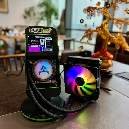 Bitaxe NerdQaxe++ BTC Solo Miner 4.8TH/S 80W BM1370 Chip ASIC Open Source Bitcoin Crypto Miner