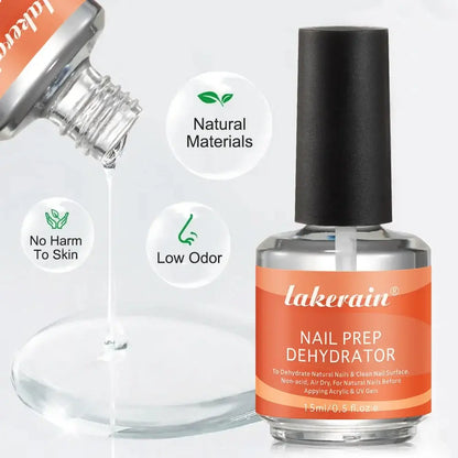 Nail Prep Dehydrator &amp; Primer Set, 2 × 15 ml