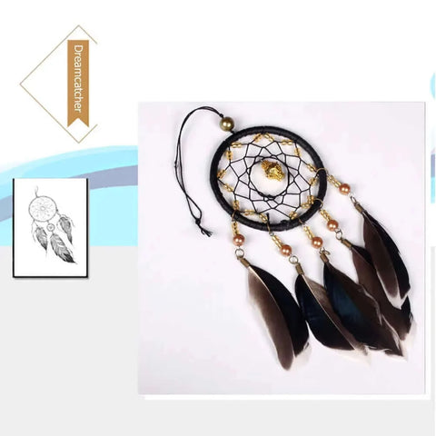 Dream Catcher Pendant Feather Dreamcatcher Wall Hanging Ornaments.