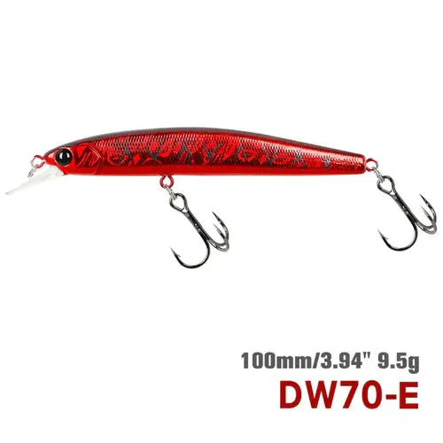 TSURINOYA 100SP Suspending Minnow Fishing Lure DW70 100mm 9.5g.