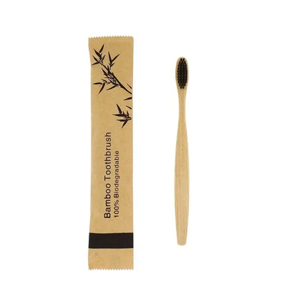 Kids’ Bamboo Toothbrushes with Soft Bristles, 15 or 30 Pack