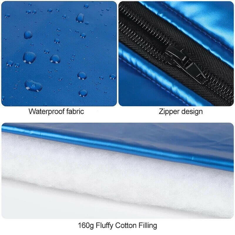 Winter Dog Harness Clothes Waterproof Warm Pet Dog Cotton Coat for