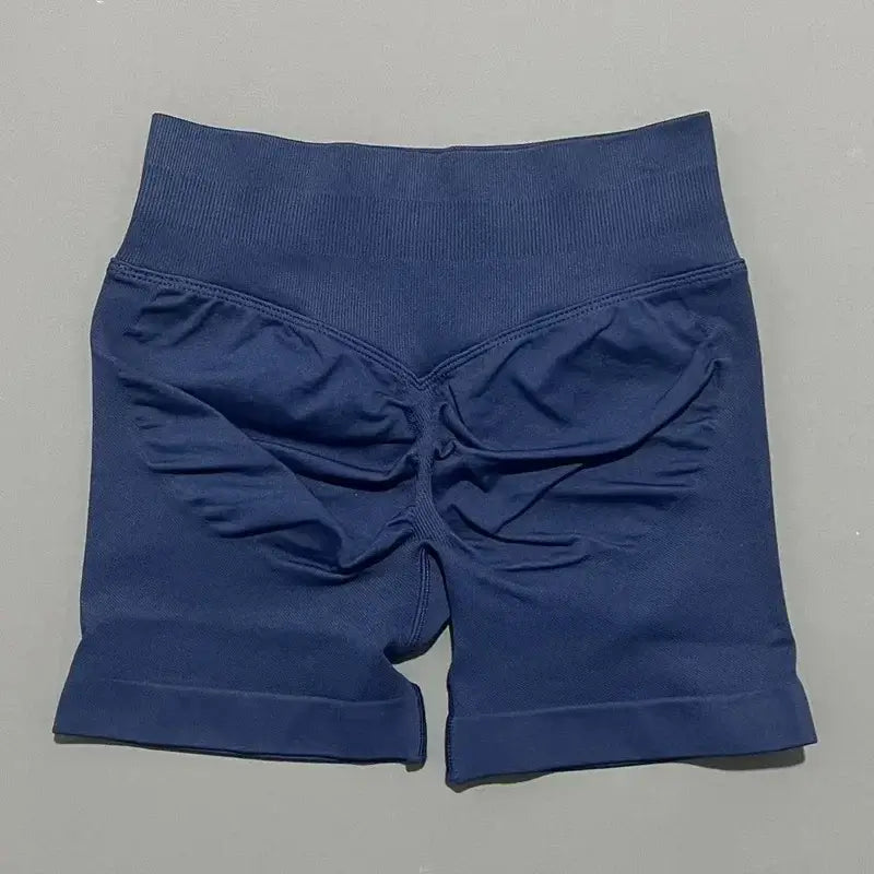 HISTELLO Women’s Seamless Scrunch Workout Shorts