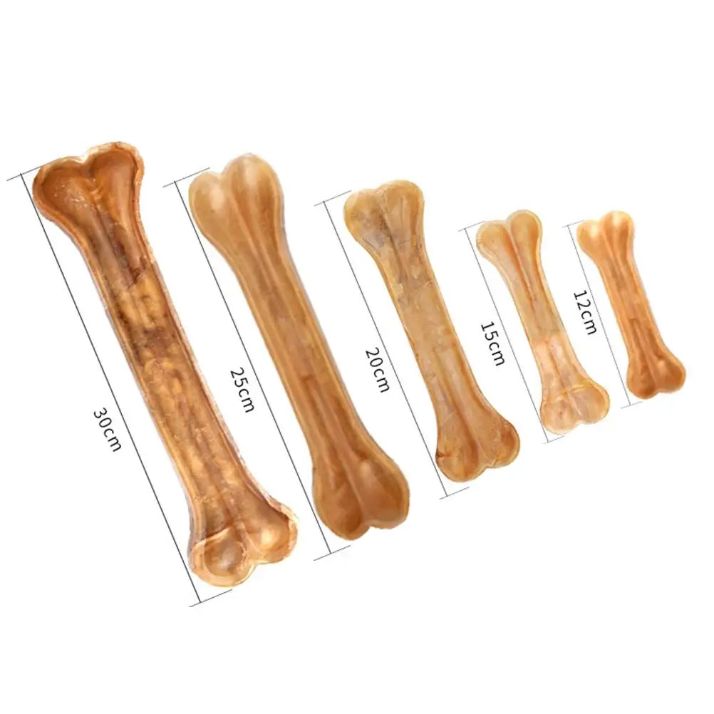 5inch Pet Dog Chew Bone Durable Teether Chewing Entertainment Teeth Cleaning Training Aid for Small Medium Dogs