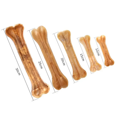 5inch Pet Dog Chew Bone Durable Teether Chewing Entertainment Teeth Cleaning Training Aid for Small Medium Dogs