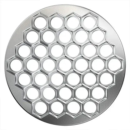 Aluminum Alloy Dumpling Mold 37 Wonton Machine Metal Dumpling Mold Kitchen Dumpling Pressing Tool Simple and Easy To Use
