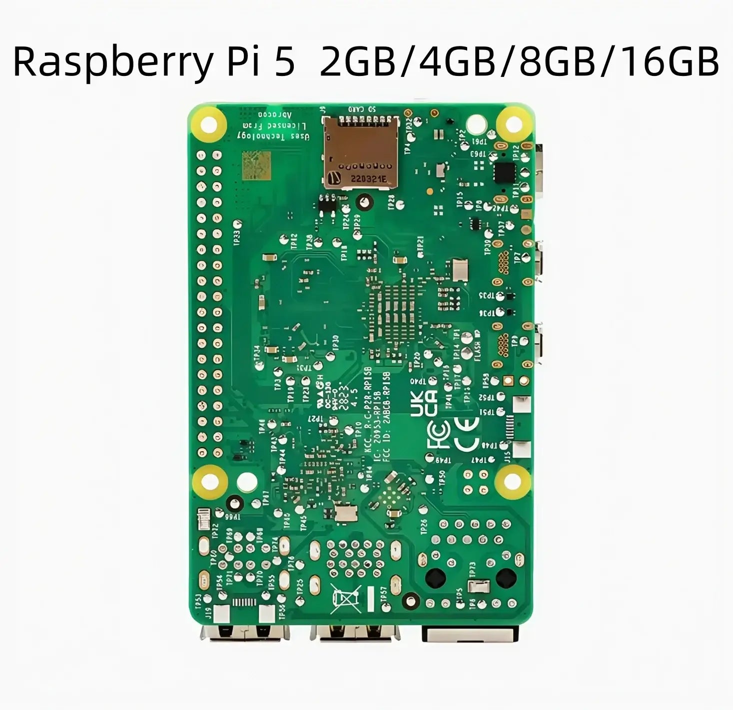 Raspberry Pi 5 2GB/4GB/8GB/16GB Raspberry Pi5 Raspberry Pi4B
