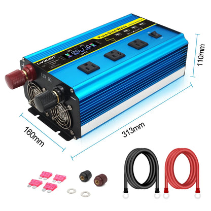 4000W Pure Sine Wave Inverter - Efficient Voltage Converter