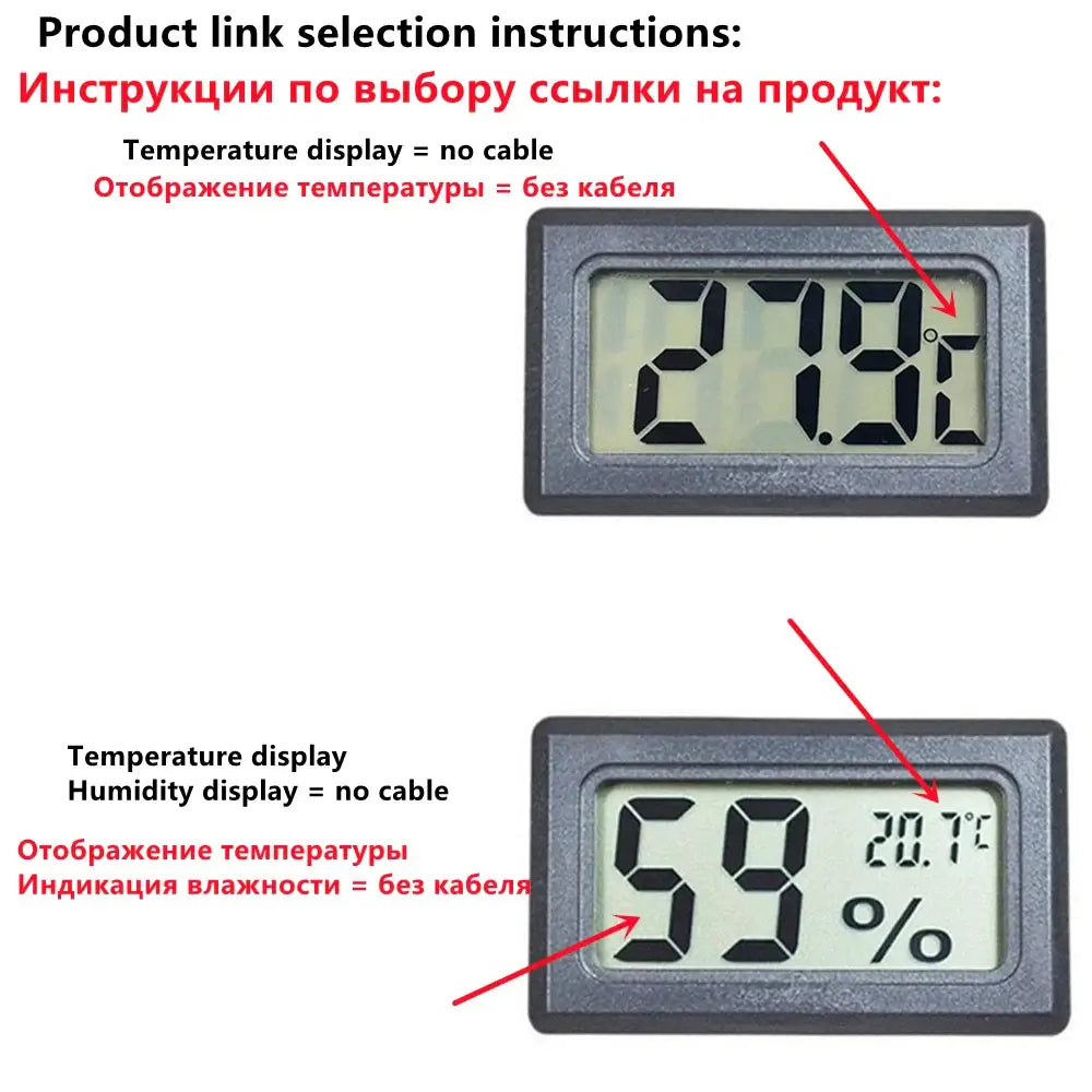 mini digital thermometer hygrometer