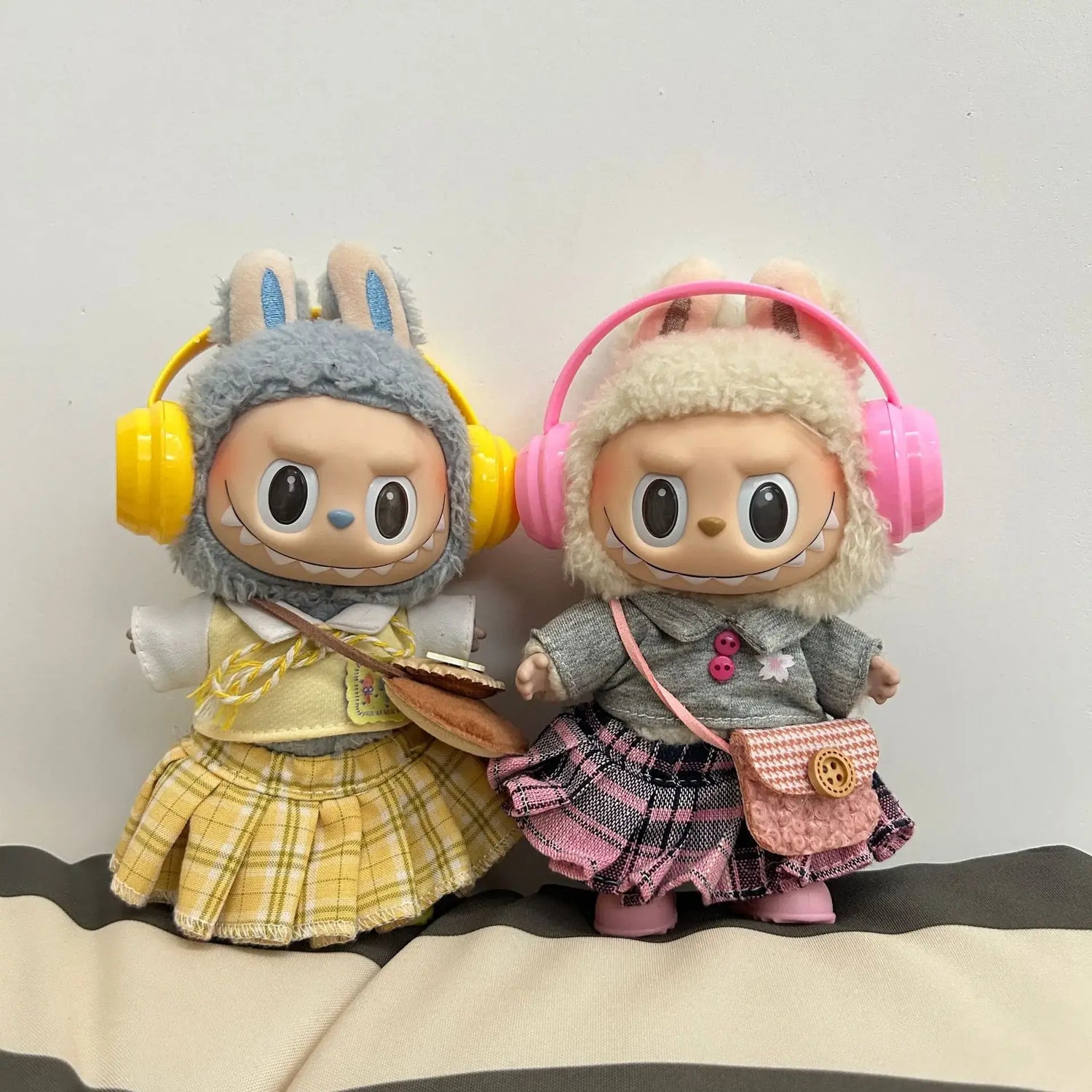 Labubu Doll Clothes 1/2/3 Generation Labubu Doll Dress Up Props Diy Accessories Collection Trendy Toy Accessories