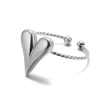 Stainless Steel Rings for Women Gold Color Never Fade Luxury Classic rings wedding couple rings Jewelry Free Shipping