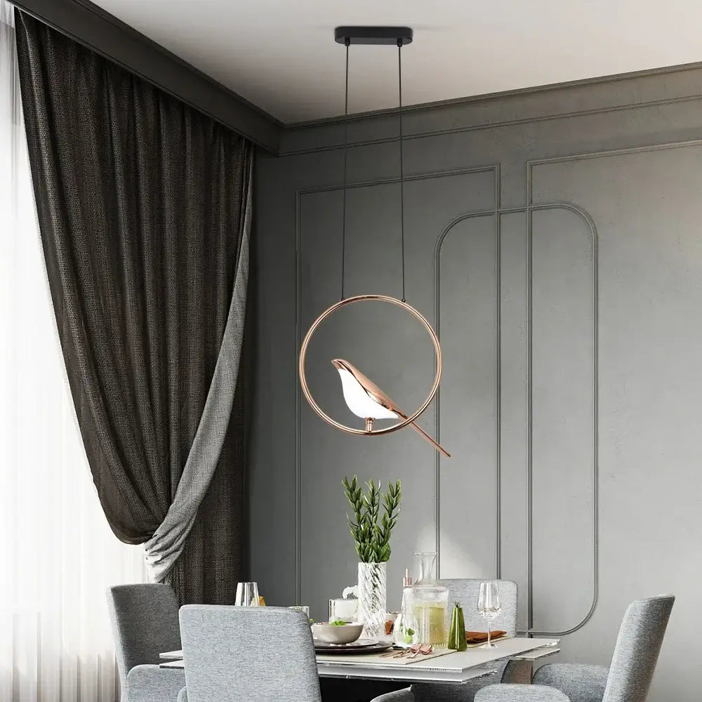 Modern Bird LED Pendant &amp; Wall Lighting