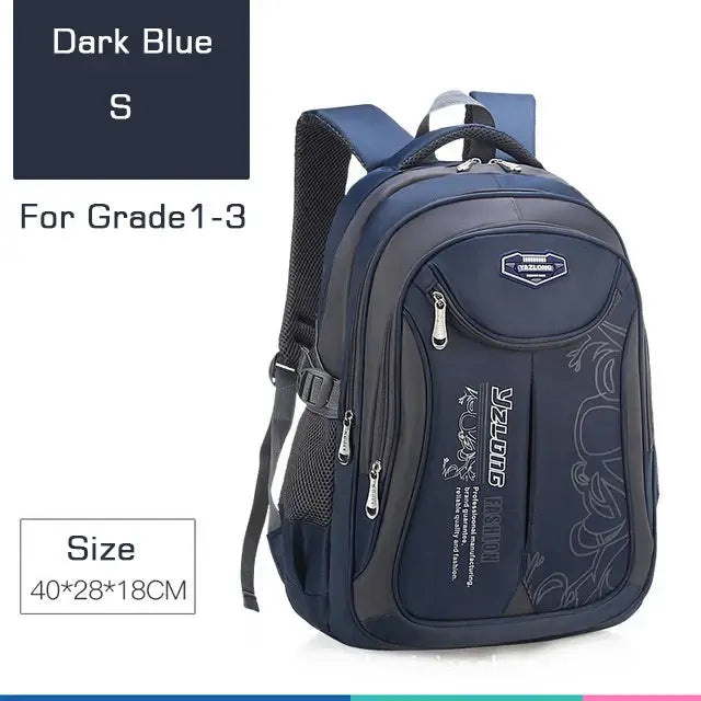 Durable Backpack School Bag for Boys and Teens