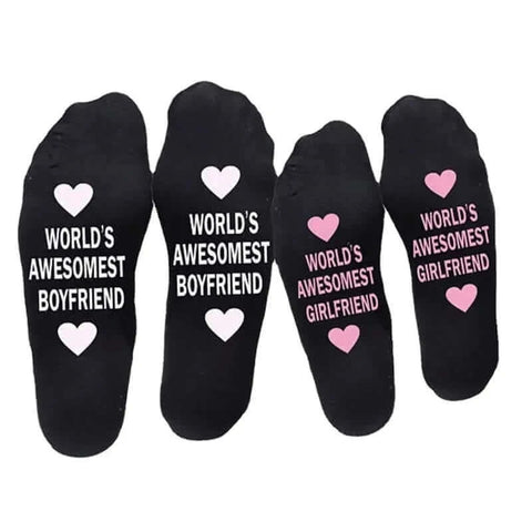 Birthday Gift for Boyfriend Cotton Socks Ankle Small Love Gift Anniversary Girlfriend Present Party Wedding Valentines Day Favor.