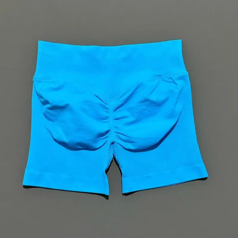 HISTELLO Women’s Seamless Scrunch Workout Shorts
