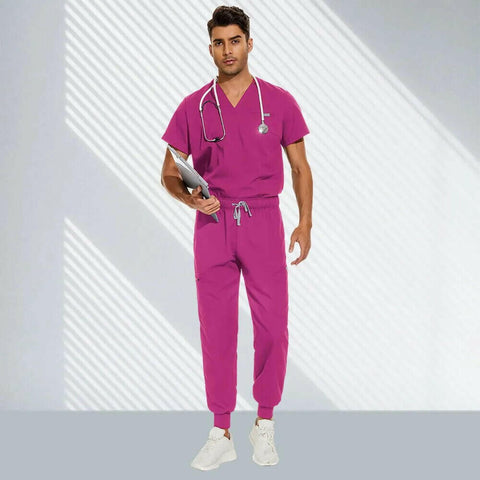 Hospital Doctor Nursing Set Unisex Wholesale Casual Jogger Suits Short.