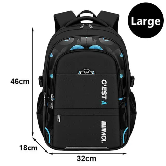 Durable Backpack School Bag for Boys and Teens