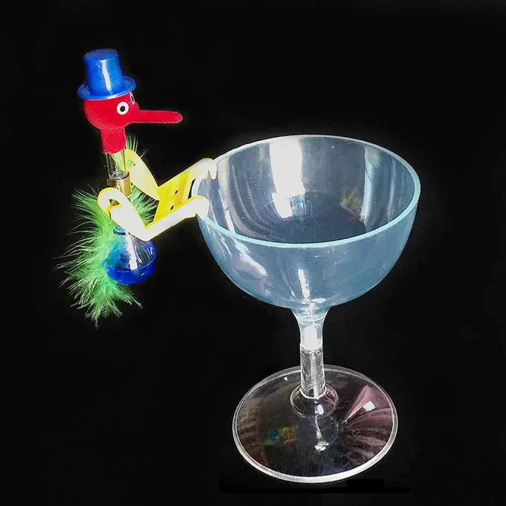 Physical Science Drinking Bird Color Changing Toy Water Bird Fun Educational Science Experiment Toy