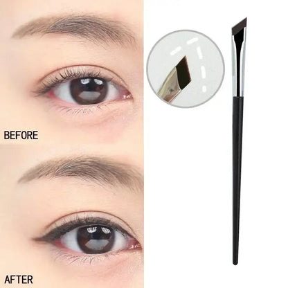 angled makeup brushes for contouring