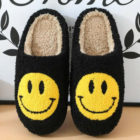 Happy Smile Face Slippers.