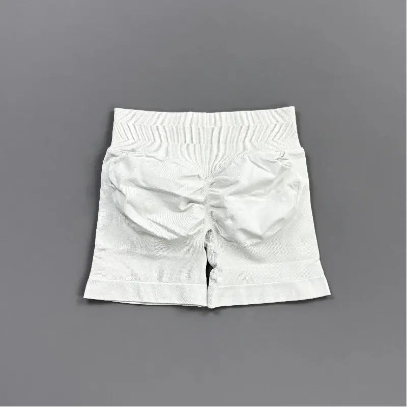 HISTELLO Women’s Seamless Scrunch Workout Shorts