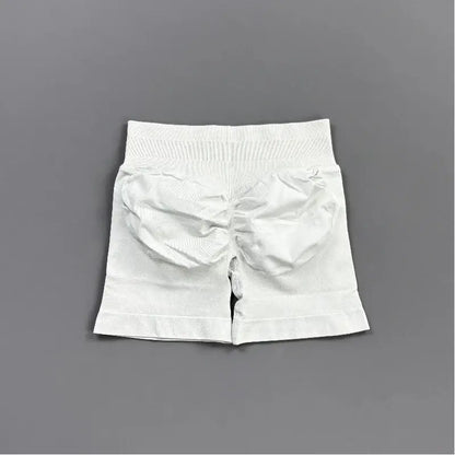 HISTELLO Women’s Seamless Scrunch Workout Shorts