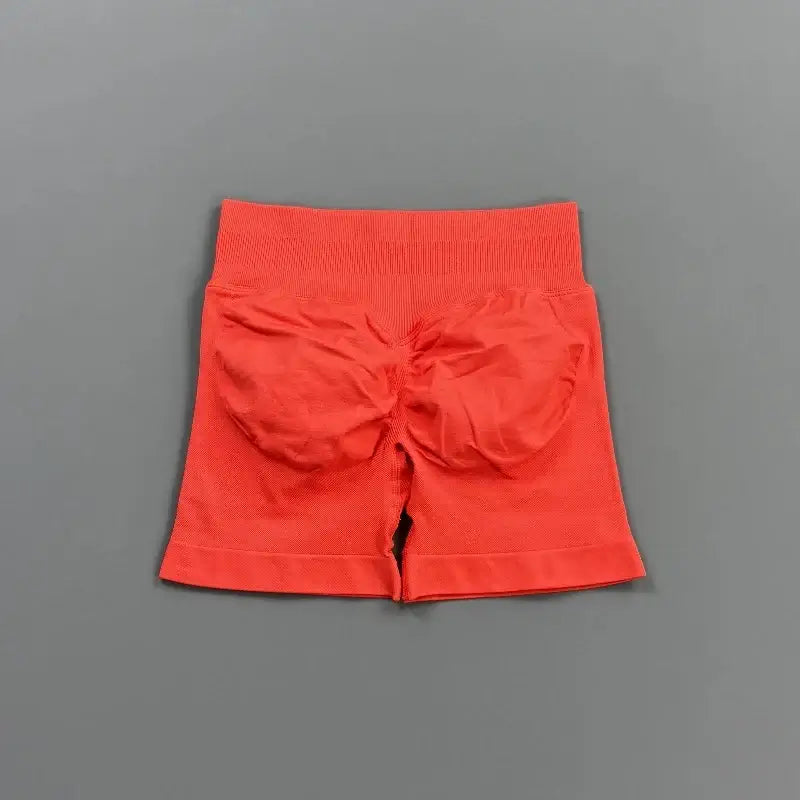 HISTELLO Women’s Seamless Scrunch Workout Shorts