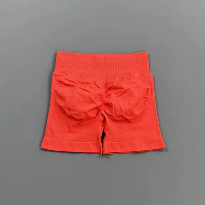 HISTELLO Women’s Seamless Scrunch Workout Shorts