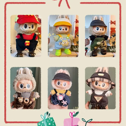 Labubu 17cm Doll Clothes Set - Fun DIY Accessories