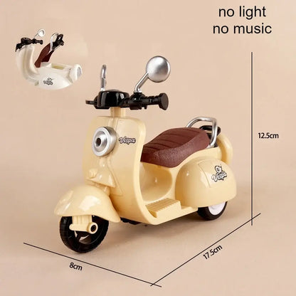 Labubu Doll Mini Electric Motorcycle - Fun Toy Lights