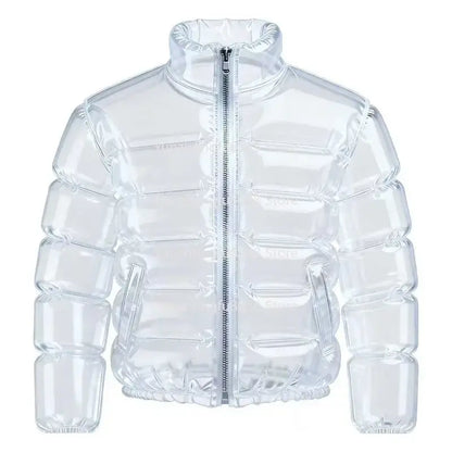 Beer-Filled Jacket Funny Transparent Beer-Drinking Jacket Hilarious Gag Gifts for Pools Parties Festivals Carnivals