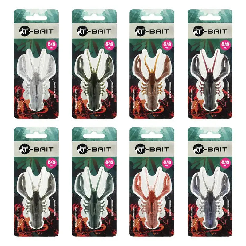 Lure Bionic Lobster Bait 8cm16g Submerged Hollow Lobster Soft Bait Multi-legged Hammer Shrimp Bait