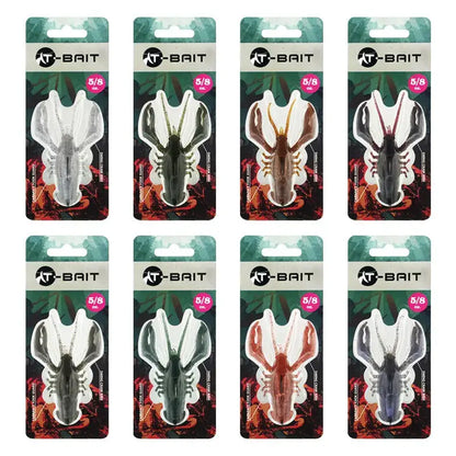 Lure Bionic Lobster Bait 8cm16g Submerged Hollow Lobster Soft Bait Multi-legged Hammer Shrimp Bait