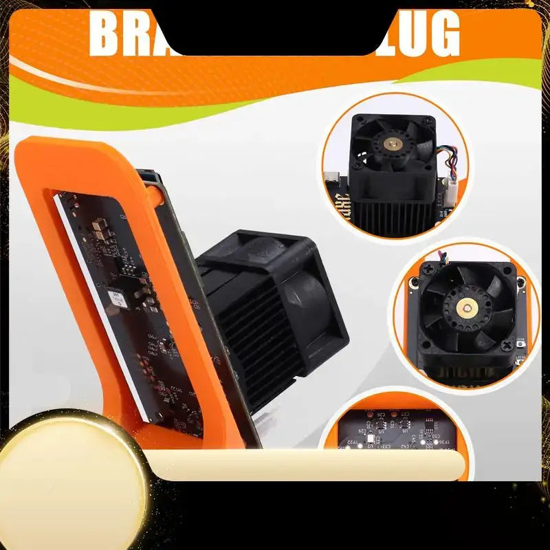 Bitaxe Gamma 601 Solo Miner 1.2TH/S BM1370 Asic Chip 18W From Antminer S21 Pro Bitcoin BTC Miner Wth Bracket