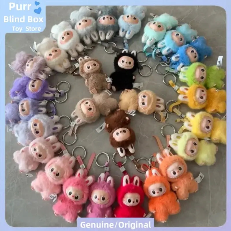 POPMART Labubu vinyl plush keychain