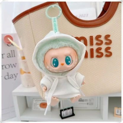 Labubu Doll Clothes Hoodie &amp; Pants Set | 15/17cm Dolls