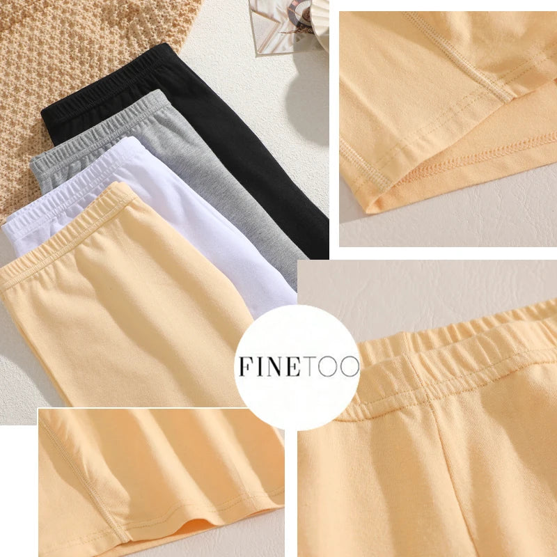 Women’s Seamless Cotton Boxer Shorts – High-Waist, High-Stretch | Soft &amp; Breathable | Sport Boyshorts | S–2XL