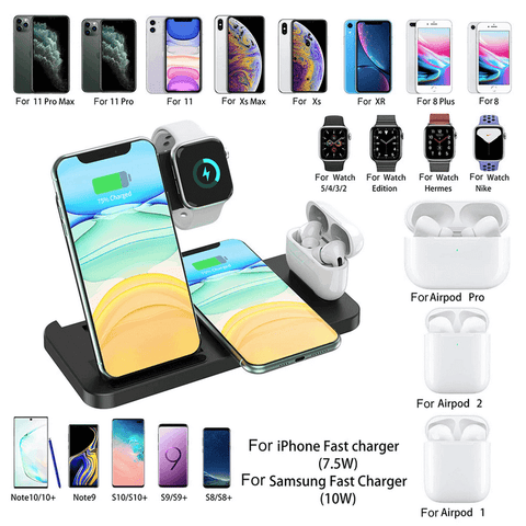 Dragon Wireless Charging Station For iPhone and Samsung phones.