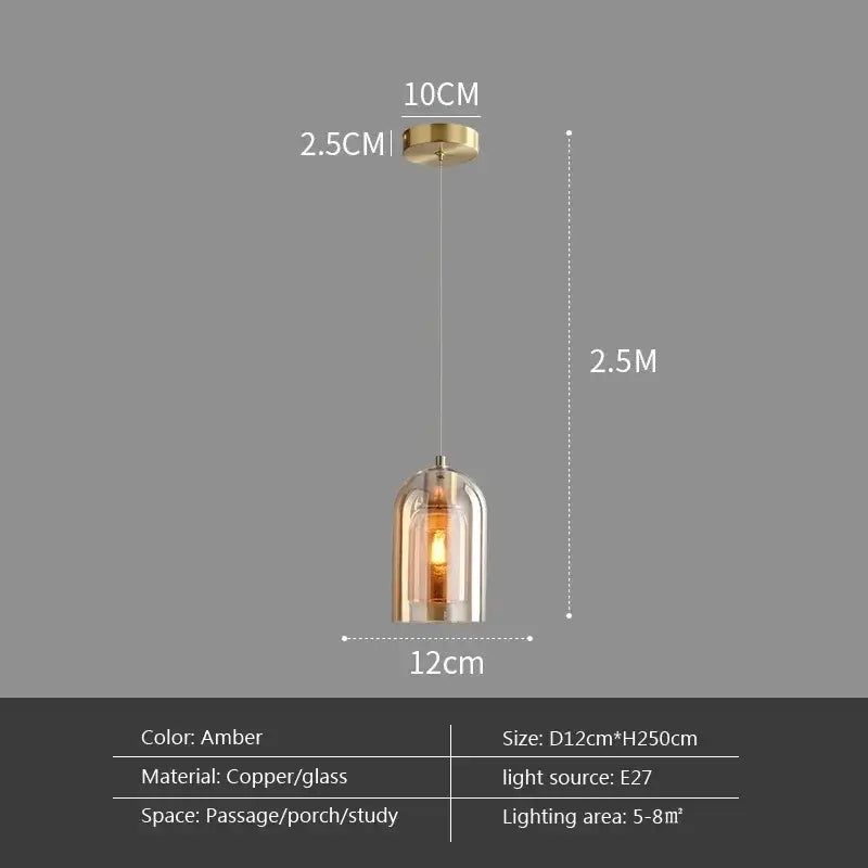 Modern Glass Globe Pendant &amp; Ceiling Light