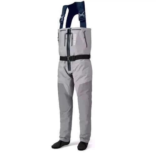 Breathable Zip-Front Chest Fishing Waders Waterproof Zippered.