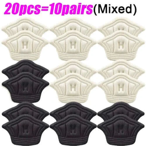 2/20pcs Insoles Patch Heel Pads for Sport Shoe Adjustable Size Feet