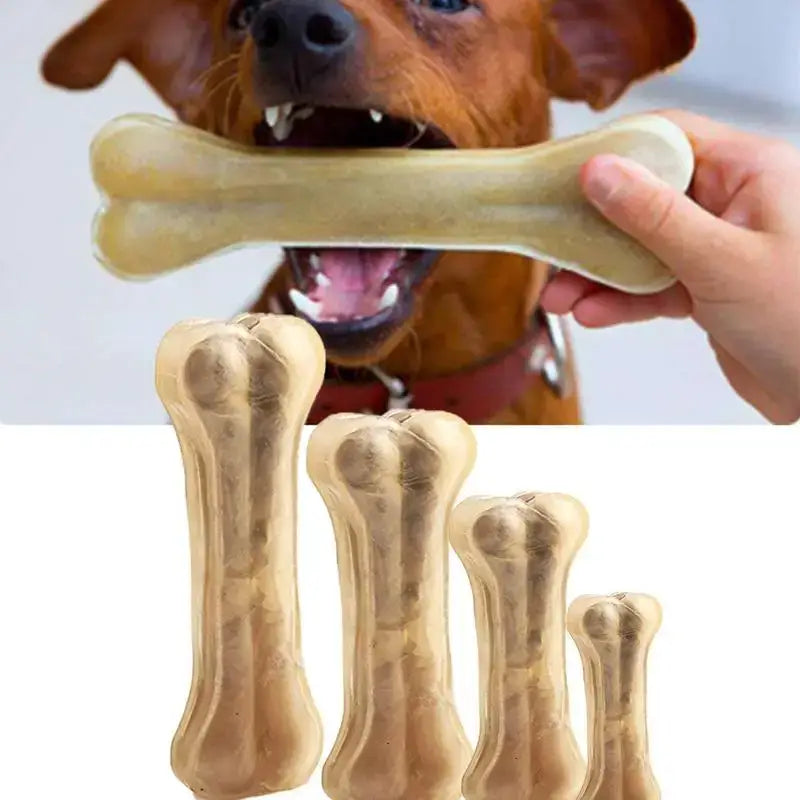 Small Dog Bone Toy Chewing Bone Not Easy To Break Beef Flavor Small Dog Bone Bite Resistant Chewing Toy For Home Outdoor