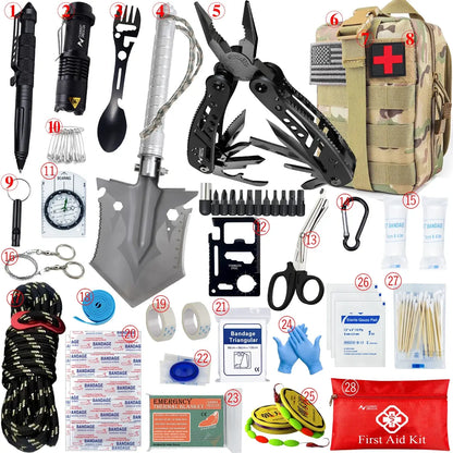 Car Survival First Aid Kit - Essential Outdoor Gear