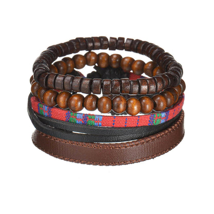 Mens Modern Multilayered Bracelet.