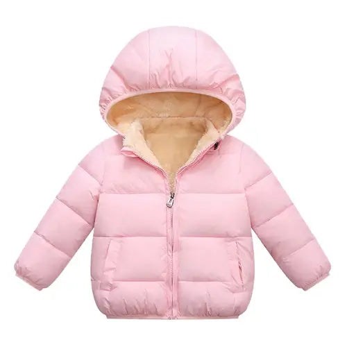 Baby Children Coats Winter Thick Jackets For Boys Warm Plush Thicken