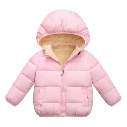 Baby Children Coats Winter Thick Jackets For Boys Warm Plush Thicken