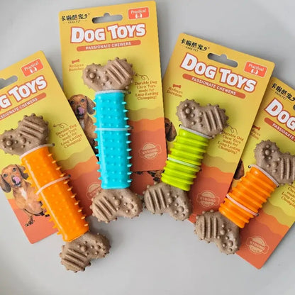 Dog Chew Toy Durable Bite-resistant Toy Bone-shaped Universal Pet Interactive Product Suitable for Large Medium and Small Dogs