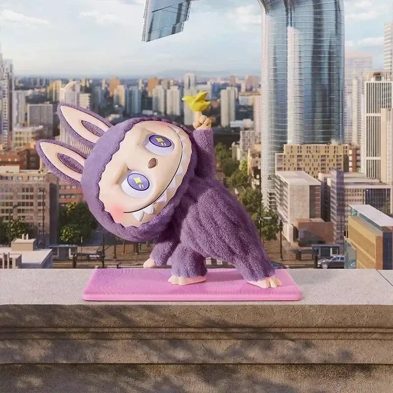 POP MART Labubu yoga monster blind box