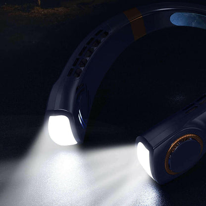 Innovative LED equipped Wearable Fan.