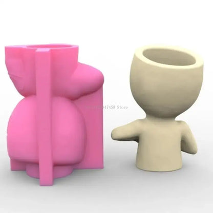 silicone resin flower pot mold
